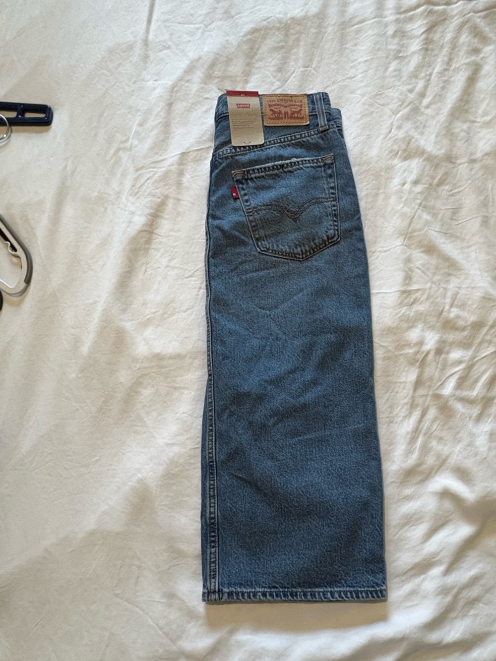 Levi's - Denim Midi Women's Jean Skirt - 27 - Picture 9 of 16